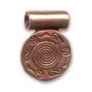 Pendente tondo mm. 16 rame x1