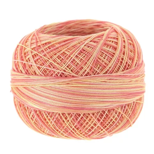 Filo di cotone Lizbeth taglia 40 Coral Splash n°188 x274m