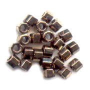 Miyuki Delica 11/0 Hex Cut DBC0022 - Bronzo scuro metallizzato x8g
