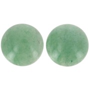 Cabochon tondo mm. 20 Aventurina