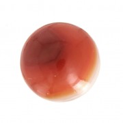 Cabochon tondo mm. 18 Lace Red Agate