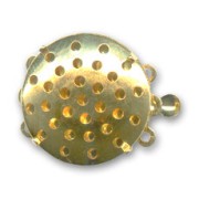 Chiusura 3 fil retinai mm. 19 dorato