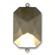 Castone da incollare PureCrystal 4627 mm. 27x18,5 bronzo 2 anellini