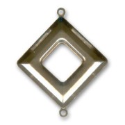 Castone PureCrystal da incollare 4439 mm. 20 bronzo 2 anellini|raw }}