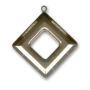 Castone PureCrystal da incollare 4439 mm. 20 bronzo 1 anellino