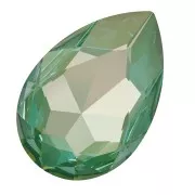 Cabochon PureCrystal 4327 pera 30x20 mm Crystal Silky Sage Delite x1