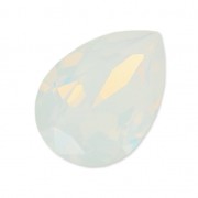 Cabochon PureCrystal 4320 pera mm. 14x10 White Opal