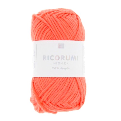 Acrilico  Ricorumi di Rico Design per Amigurumi Neon Arancione 001 x 25g