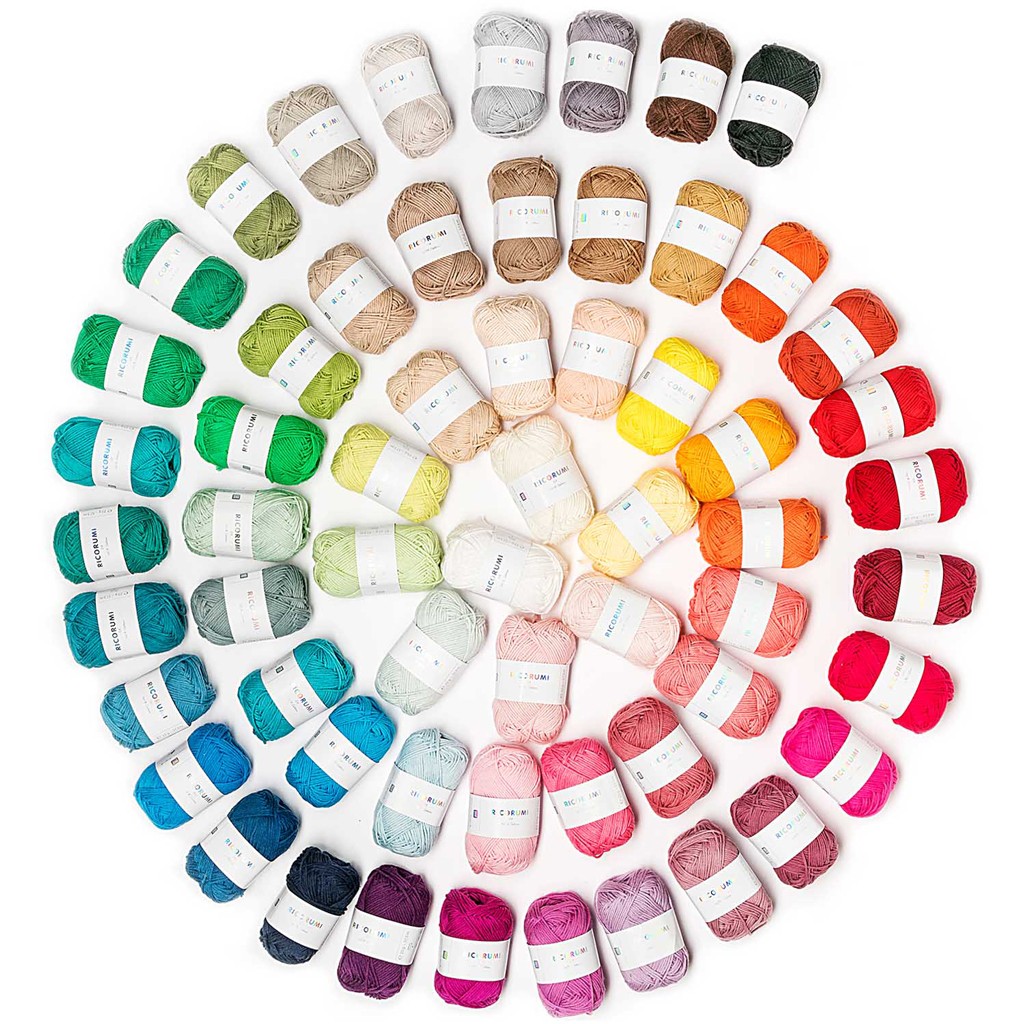 Cotone Ricorumi Laminato Dorato - Gomitolo 10g Per Amigurumi E Uncinetto Di Rico Design