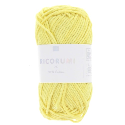Cotone Ricorumi di Rico Design per Amigurumi Giallo pastello 062 x 25g