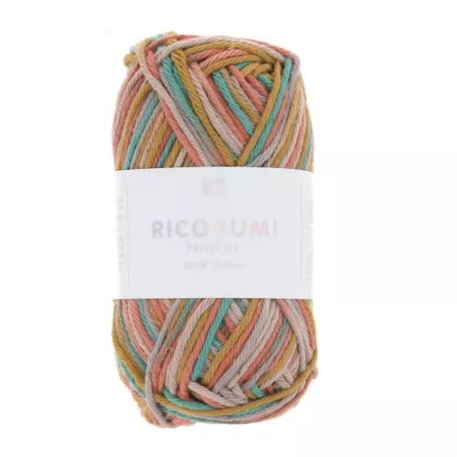 Cotone Ricorumi di Rico Design per Amigurumi Print Multicolore 004 x25g