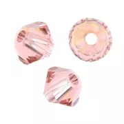 Toupies en cristal PureCrystal 5328 3 mm Rose Peach Shimmer x50