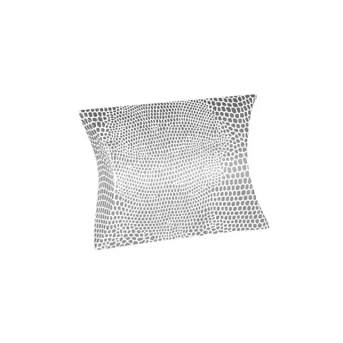 Bustina in cartone 7x7.5x2.3 cm Effetto pelle di serpente Bianco e Argentato x1