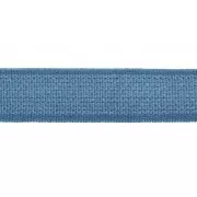 Nastro elastico satin effetto brillante  10 mm - Azzurro x 1m