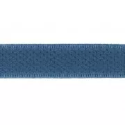 Nastro elastico satin effetto brillante  10 mm - Azzurro x 1m