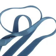 Nastro elastico satin effetto brillante  10 mm - Azzurro x 1m
