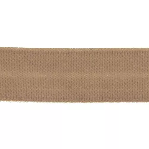 Nastro elastico 15 mm - Beige scuro x 1m
