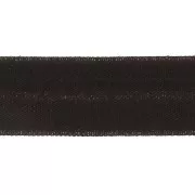 Nastro elastico  15 mm - Marrone scuro x 1m