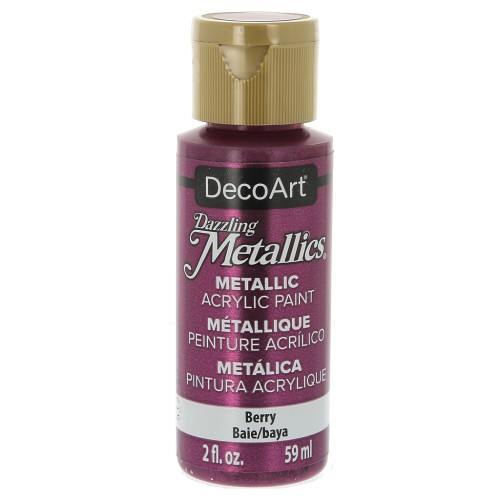 Pittura acrilica decorativa DecoArt Dazzling Metallics - Baia x59 ml