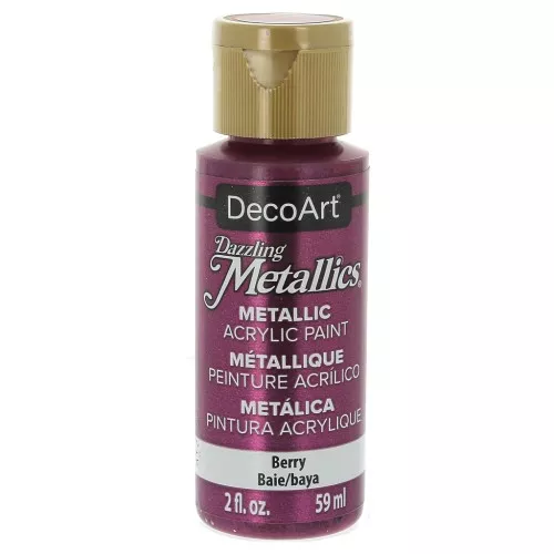 Pittura acrilica decorativa DecoArt Dazzling Metallics - Baia x59 ml