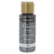 Pittura acrilica decorativa DecoArt Dazzling Metallics -  Zinco x59 ml