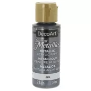 Pittura acrilica decorativa DecoArt Dazzling Metallics -  Zinco x59 ml