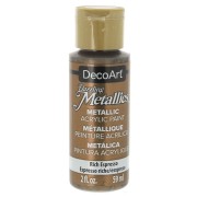 Pittura acrilica decorativa DecoArt Dazzling Metallics - Rich Espresso x59 ml|raw }}