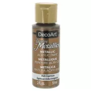 Pittura acrilica decorativa DecoArt Dazzling Metallics - Rich Espresso x59 ml