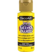 Pittura acrilica DecoArt Americana Gloss - Giallo vivo x59ml|raw }}