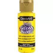 Pittura acrilica DecoArt Americana Gloss - Giallo vivo x59ml