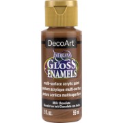 Pittura acrilica DecoArt Americana Gloss - Milk Chocolate x59ml|raw }}