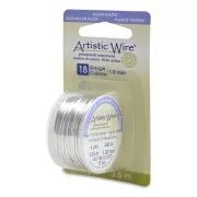Filo di rame Artistic Wire 1 mm - Placcato argento anti-ossidazione x 3,6 m