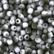 Vero 2 mm sfaccettature Chalk White Valentinite Mat x50|raw }}