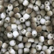 Faccette da 2 mm - Chalk White Celsian Mat x50