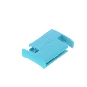 Chiusura calamitata interscambiabile Hiilos 22 mm per creazione di bijoux - Blu x1