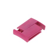 Chiusura calamitata interscambiabile Hiilos 22 mm per creazione di bijoux-Rosa x1