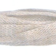 Cachemire metallico mm.6 Grigio chiaro apannato filo colore oro x1m|raw }}