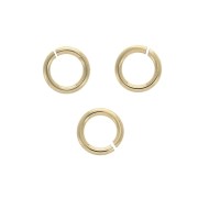 Anellini aperti 3x0.5 mm in Gold filled x100