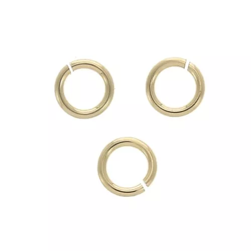 Anellini aperti 3x0.5 mm in Gold filled x100