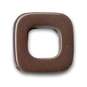 Quadrato cavo mm. 21 Opaque Chocolate x1|raw }}