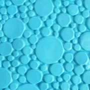 Foglio texture 20.5x13.5 cm per pasta polimerica - Motivi Bolle x1