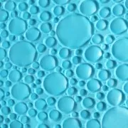 Foglio texture 20.5x13.5 cm per pasta polimerica - Motivi Bolle x1