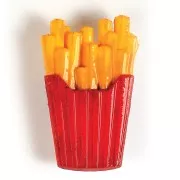 Stampo in silicone per pasta polimerica, resina e pasta metallica - Junk Food x1