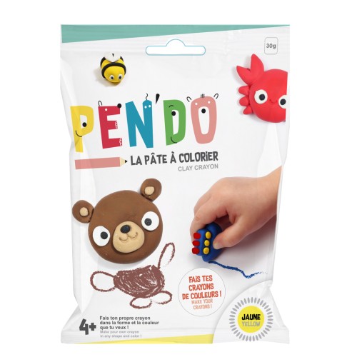 Pen'Do Colour Paste - Crea le tue matite colorate - Giallo x30g