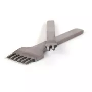 Perforatrici 2 e 6 punte per cuoio e pasta Fimo effetto cuoio x2