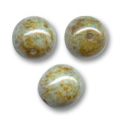 Perles rondes 12 mm Verderame marmorizzato x5