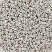 Perla Preciosa 11/0 2 mm - Terra Metallica - Argento x 20 g