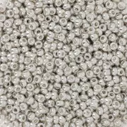 Perla Preciosa 11/0 2 mm - Terra Metallica - Argento x 20 g