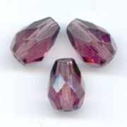 Pere sfaccettate mm. 10x7 Amethyst x20