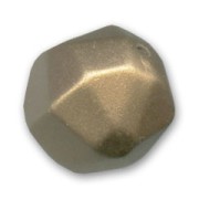 Tonde sfaccettate mm. 20 Bronze Mat